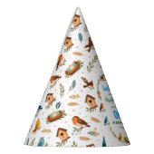 Cute Birds 1st Birthday Party – Fun Kids  パーティーハット (左)