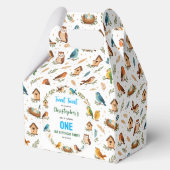 Cute Birds 1st Birthday Party – Fun Kids  フェイバーボックス (裏面)