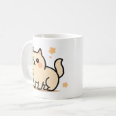 Cute Birthday Baby Hat – Adorable Birthday Gift コーヒーマグカップ (正面左)