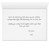 Cute Birthday Balloons Card for Stepbrother (内部横(下))