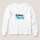 Cute Birthday Boy Graphic Long Sleeve T-Shirt for  (デザイン正面)