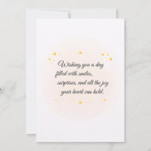 Cute Birthday Cat Greeting Card