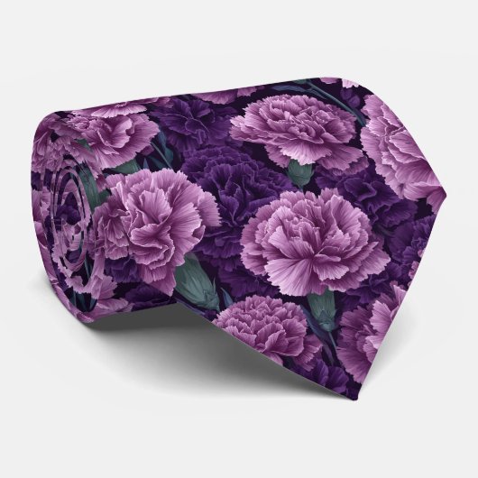 Cute Birthday Gifts For Dad Carnation ネクタイ (ロール)