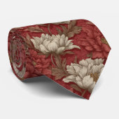 Cute Birthday Gifts For Husband Peonies ネクタイ (ロール)