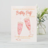 cute BIRTHDAY PARTY INVITE 招待状 (スタンド正面)