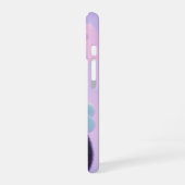 Cute Black Cat Pastel Halloween Case iPhone 16ケース (左側面)