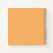 Cute Black Cat Under Mistletoe Christmas Planner ノートブック (裏面)