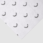 Cute Black Eyelashes Make-up Pattern Tissue Paper 薄葉紙 (詳細)