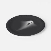Cute Black Ghost ペーパープレート (アングル)