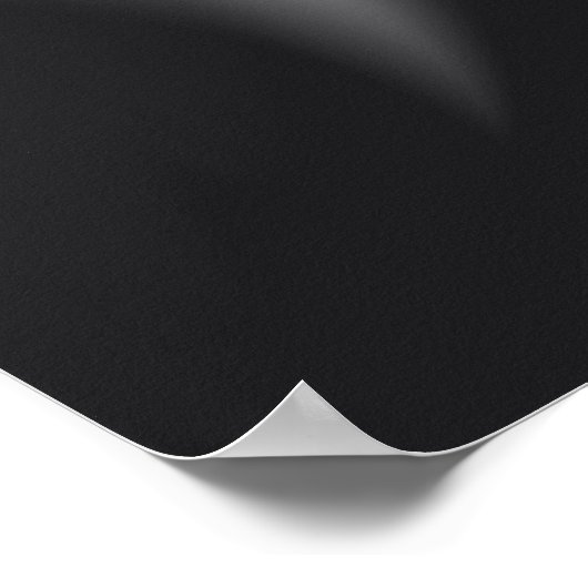 Cute Black Ghost ポスター (角)