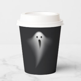 Cute Black Ghost 紙コップ