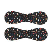 Cute Black Medicine Pattern Nurse 野球ボール (パネル)