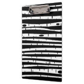 Cute black white tree pattern mouse pad drum stick クリップボード (左)