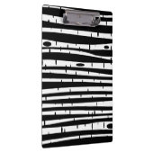 Cute black white tree pattern mouse pad drum stick クリップボード (右)