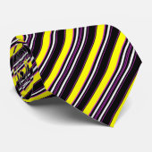 Cute black yellow stripes ネクタイ (ロール)