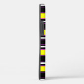 Cute black yellow stripes Case-Mate iPhoneケース (裏面 / 右)