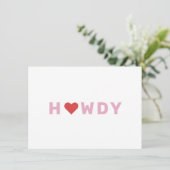 Cute Blank Greeting Card カード (スタンド正面)