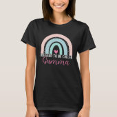Cute Blessed To Be Called Gumma Boho Rainbow Mom G Tシャツ (正面)