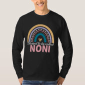 Cute Blessed To Be Called Noni Rainbow Mother s Da Tシャツ (正面)