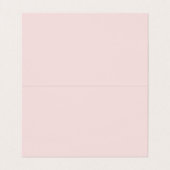  Cute Blue Boho Rainbow Substitute Teacher 名刺 (内部フラット)