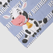   Cute Blue Cow  薄葉紙 (詳細)