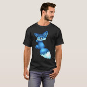 Cute Blue Fox,   Animals Tシャツ (正面フル)
