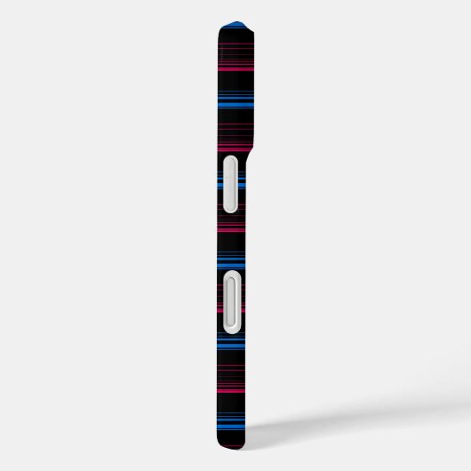 Cute blue pink stripes  Case-Mate iPhoneケース (裏面 / 右)