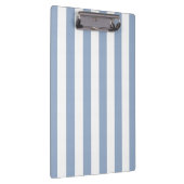Cute Blue & White Stripe Clipboard クリップボード (右)