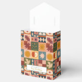 Cute Bohemian Celestial Patchwork フェイバーボックス (オープン)