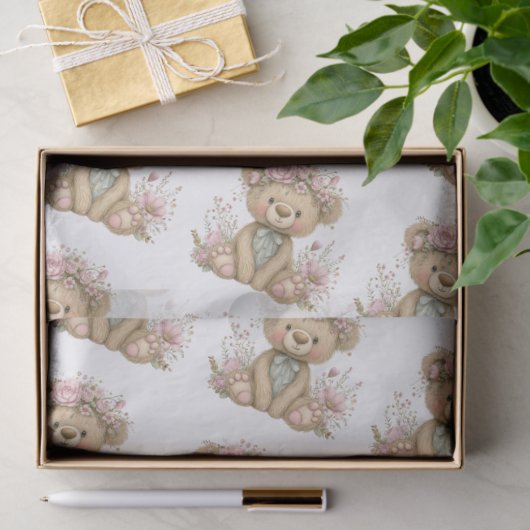 Cute Boho Animal Birthday Party 薄葉紙 (ギフト)