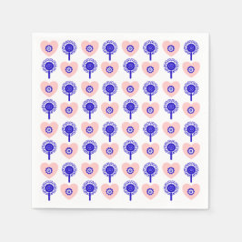 Cute boho pattern スタンダードカクテルナプキン