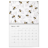 Cute Boho Woodland Animal Teepee Kids  カレンダー (2月 2027)
