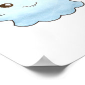 Cute Boo Design Trendy Unique ポスター (角)