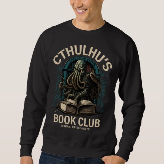 Cute Book Club Cthulhu スウェットシャツ (正面)