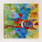 Cute Boston Terrier Puzzle - 520 Pieces ジグソーパズル (横)