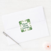 Cute Botanical Designs for Plant Moms スクエアシール (封筒)
