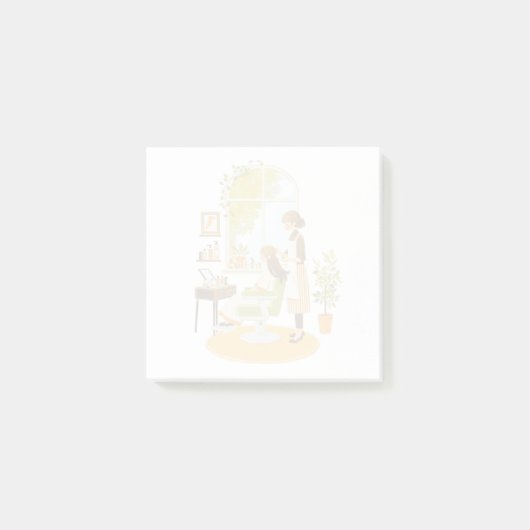 Cute Botanical Hair Salon ポストイット (正面)