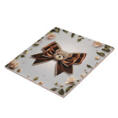 Cute bow Ceramic Tile タイル (側面)