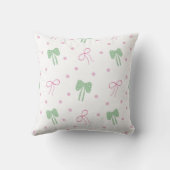  cute bow pattern クッション (裏面)