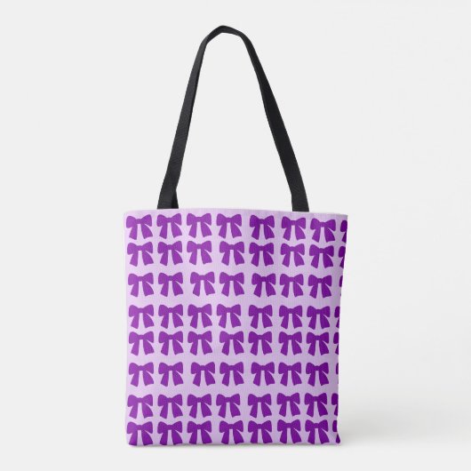 Cute Bow Pattern Tote bag トートバッグ (裏面)