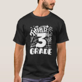 Cute Boys Kids 3Rd Third Grade Squad Crew Team Cla Tシャツ (正面)