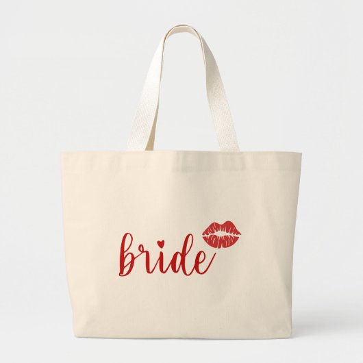 Cute Bride  ラージトートバッグ (正面)