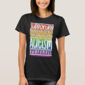 Cute Brother Autism Awareness For Autism Support Tシャツ (正面)