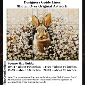  Cute Brown Bunny In A Daisy Meadow FK3 Decoupage 薄葉紙