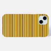 Cute brown golden stripes Case-Mate iPhoneケース (裏面 (横))