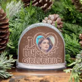 Cute Brown I Love My Girlfriend Photo