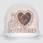 Cute Bubbly I Love My Boyfriend Custom (正面)