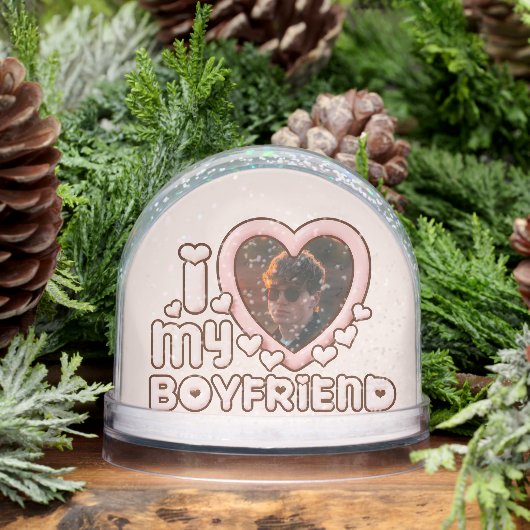 Cute Bubbly I Love My Boyfriend Custom (冬)