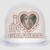 Cute Bubbly I Love My Girlfriend Custom (正面)