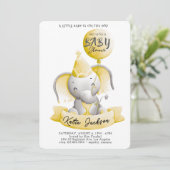 Cute Budget Baby Shower 招待状 (スタンド正面)